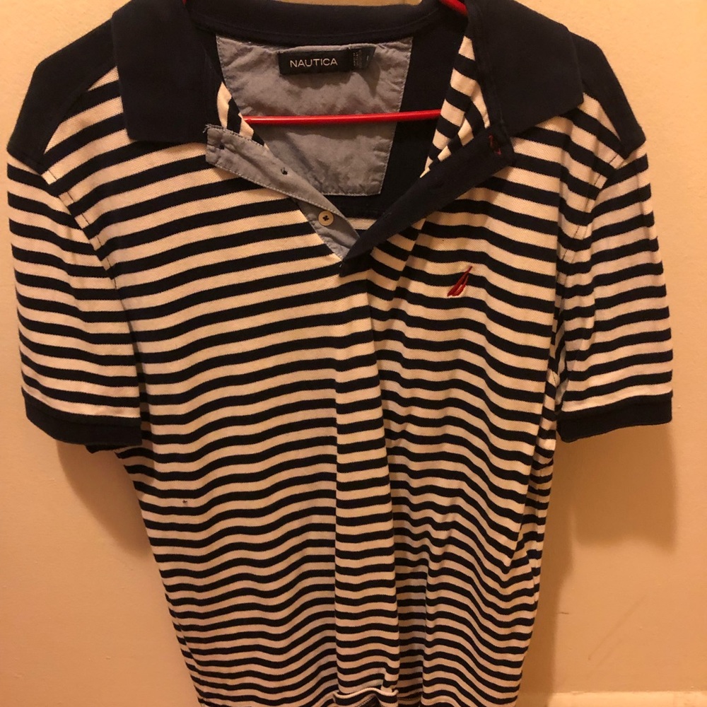 Nautica Stripe Polo shirt